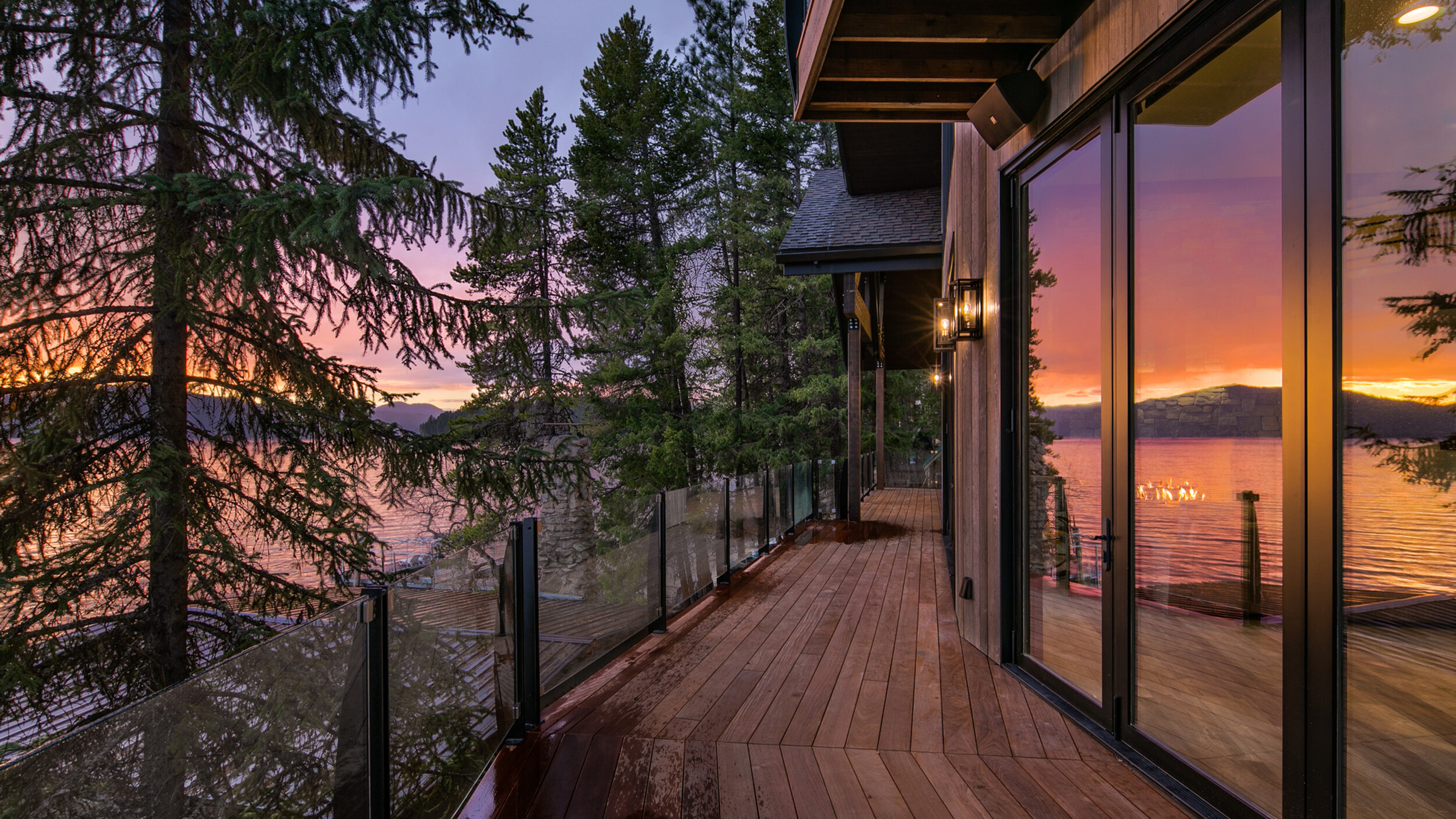 Locksmith installing deadbolt on residential door in Spokane